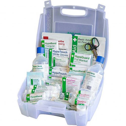 Evolution First Aid & Eye Wash British Standard Kit, Medium