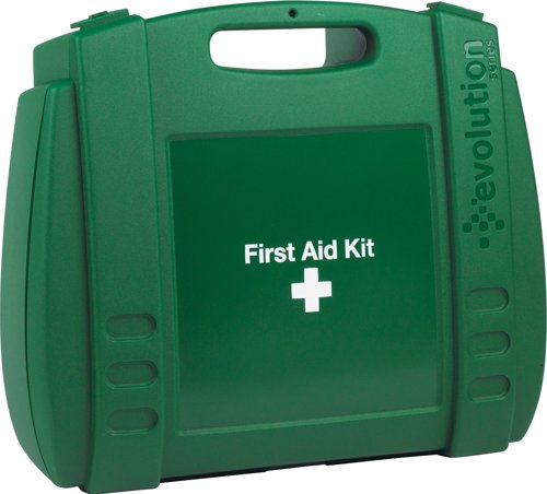 Evolution First Aid Kit & Eyewash (Small), British Standard Compliant