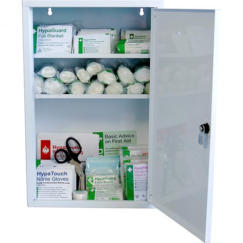 British Standard Cabinet First Aid Cabinet, Large