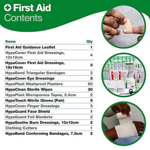 British Standard Cabinet First Aid Cabinet, Medium
