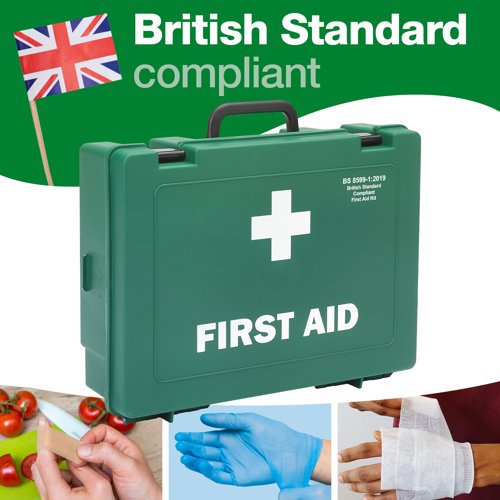 Economy Workplace First Aid Kit Large British Standard Compliant - k3098lgv2