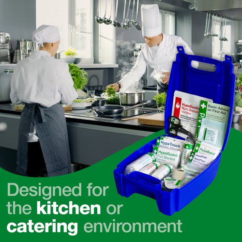 Evolution Series BS8599 Catering First Aid Kit Blue Small - K3133SM