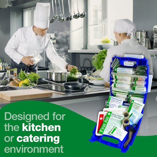 BS 8599 Standard Compliant First Aid Catering Kit Medium - K313BMD