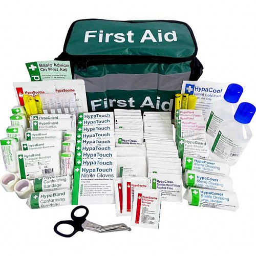 British Standard First Aid Kit Comprehensive, in Haversack
