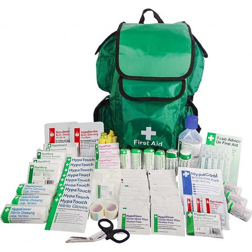 British Standard First Aid Kit Comprehensive, in Rucksack