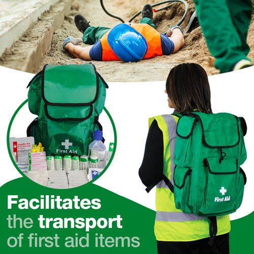 BS Comprehensive First Aider in Rucksack