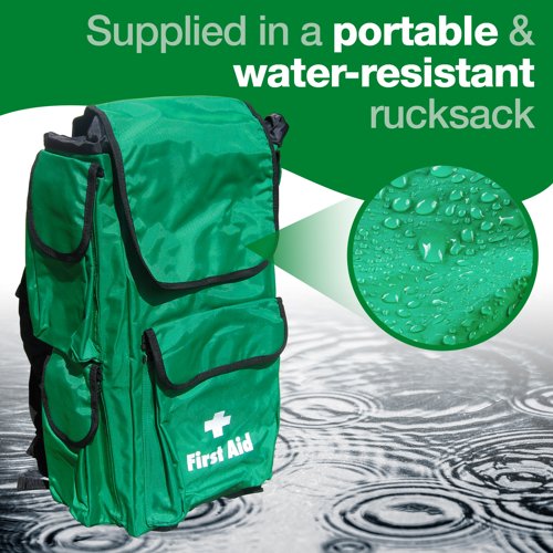 BS Comprehensive First Aider in Rucksack