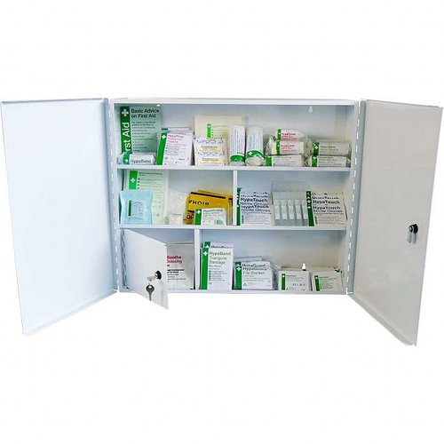 British Standard High Risk Kit First Aid Cabinet, Medium