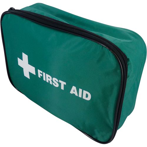 Safety First Aid British Standard Compliant Car & Taxi First Aid Kit in a Pouch - K3502MD 13628FA Buy online at Office 5Star or contact us Tel 01594 810081 for assistance