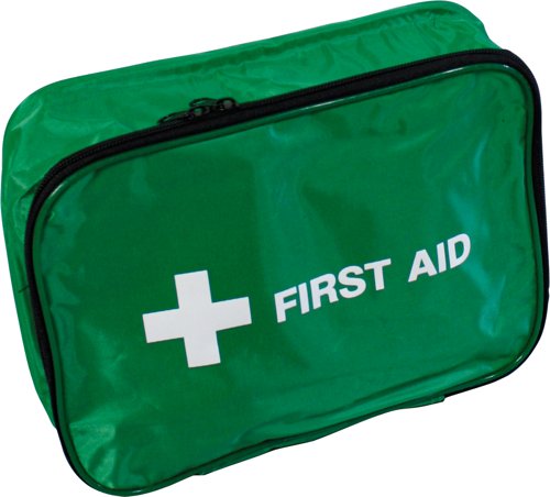 Safety First Aid British Standard Compliant Car & Taxi First Aid Kit in a Pouch - K3502MD