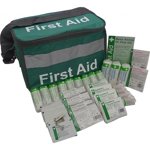 HSE Statutory First Aid Kit in Haversack, 11-20 Persons