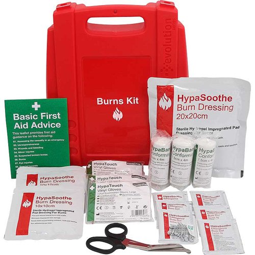Burnstop Burns Kit Medium  (Medium case red)
