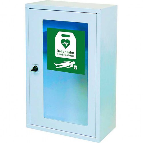 HypaGuard Defib Wall Cabinet with Thumb Lock