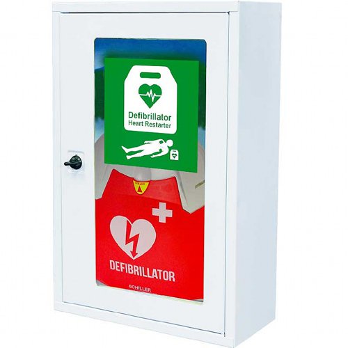 HypaGuard Defib Wall Cabinet with Thumb Lock
