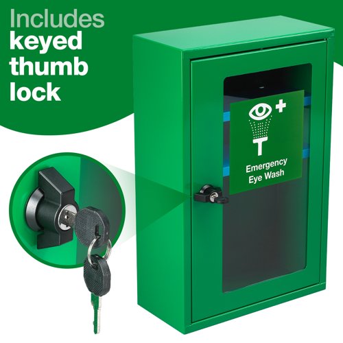 HypaGuard Defib Wall Cabinet with Thumb Lock