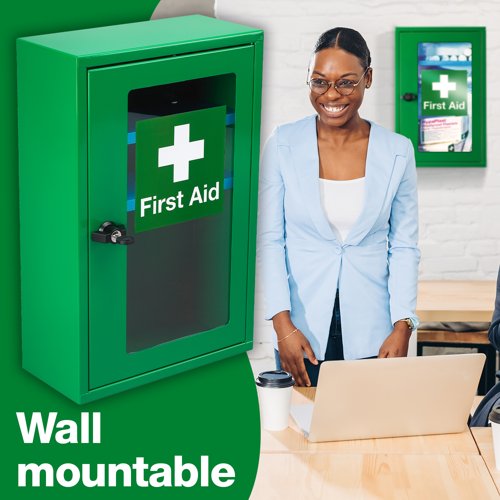 HypaGuard Defib Wall Cabinet with Thumb Lock