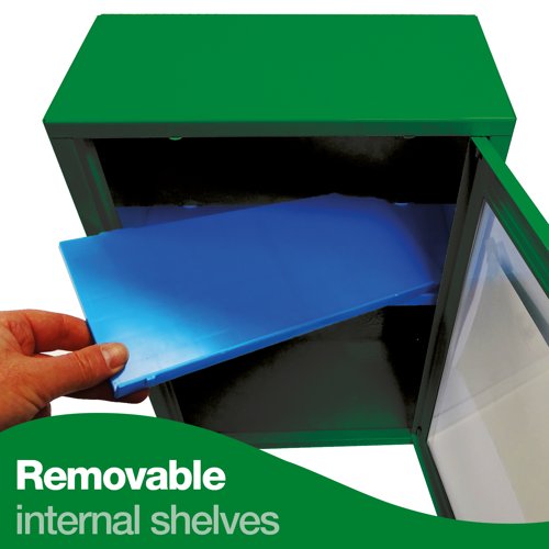 HypaGuard Defib Wall Cabinet with Thumb Lock