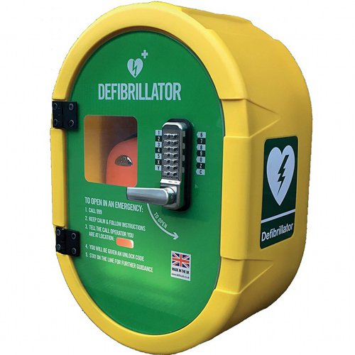 DefibSafe Outdoor Cabinet with Keypad Lock