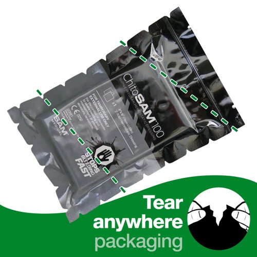 Chito-SAM Haemostatic Dressing Single Z-Fold 7.5cm x 183cm