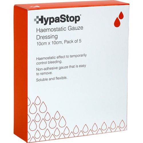HypaStop Haemostatic Gauze,  (Pack of 5)