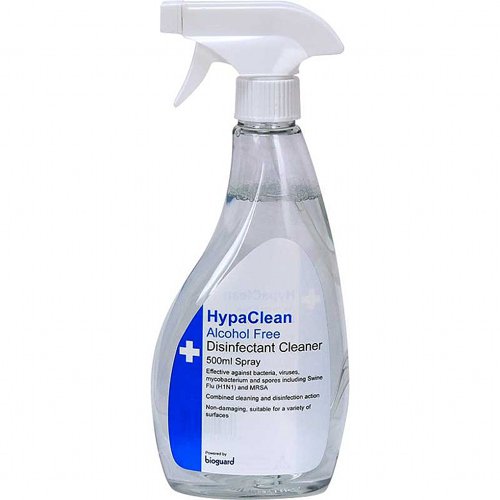 HypaClean Disinfectant Spray 500ml, Alcohol-Free