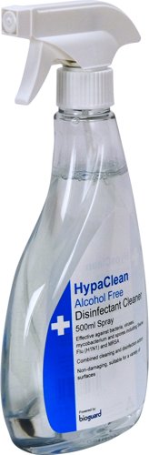 HypaClean Disinfectant Spray 500ml Alcohol-Free