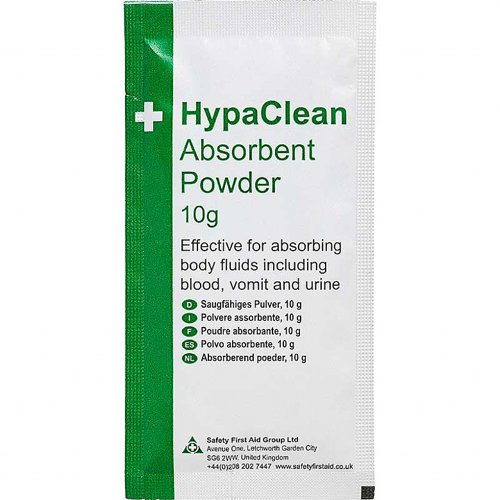 HypaClean Absorbent Powder Pack of 20 x 10g pouches