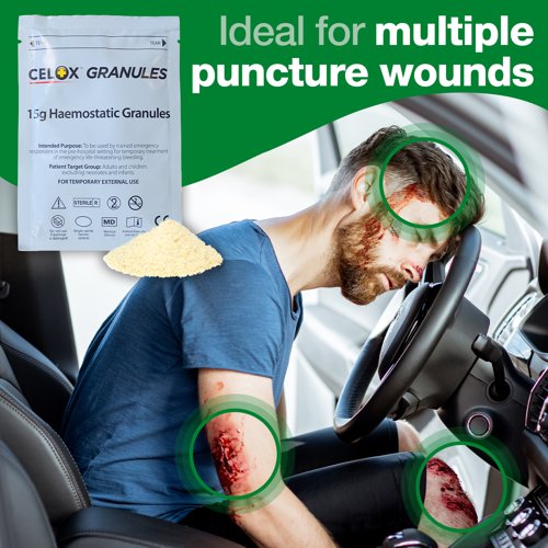 Celox Haemostatic Agent Single Sachet 15g