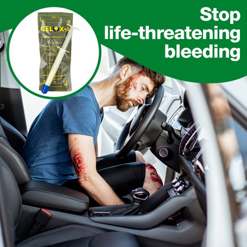 Celox Haemostatic Applicator Single Pre-Filled 6g plunger