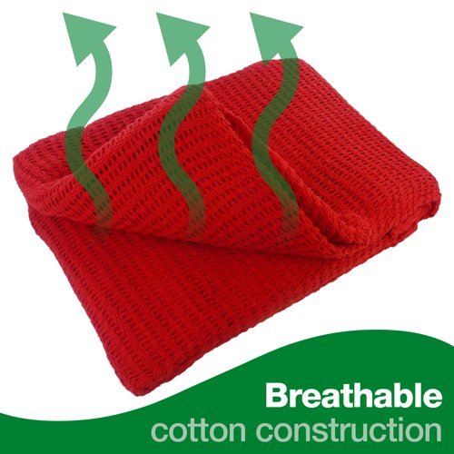 HypaGuard Cellular Blanket Red