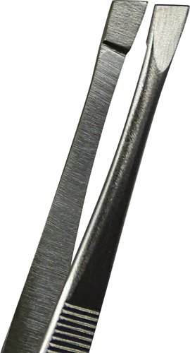 Dressing Oblique Tweezers Stainless Steel
