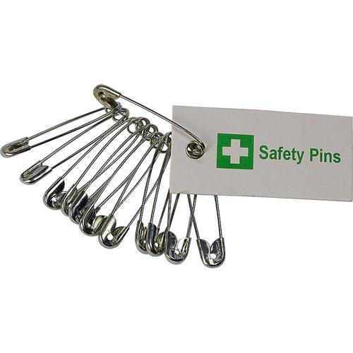 Safety Pins Pack of 12 