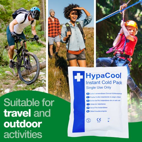 HypaCool Instant Cold Pack Compact Urea 100g 12.5x15cm