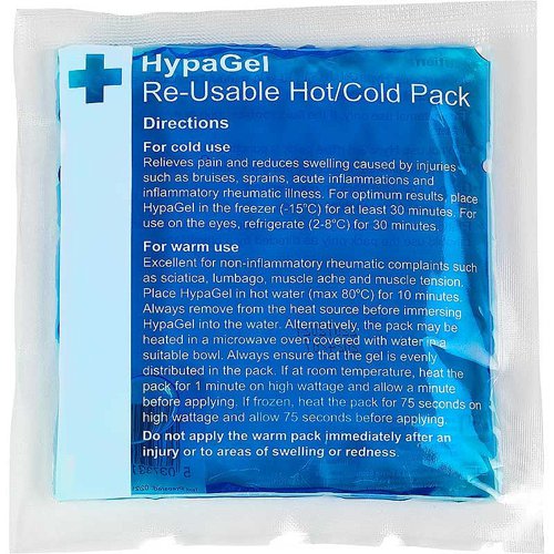 HypaGel Hot/Cold Pack Compact Reusable 13x14cm 140g