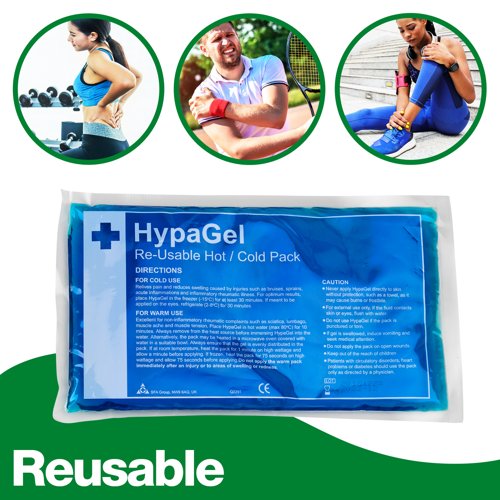 HypaGel Hot/Cold Pack Standard Reusable 27x16.5cm