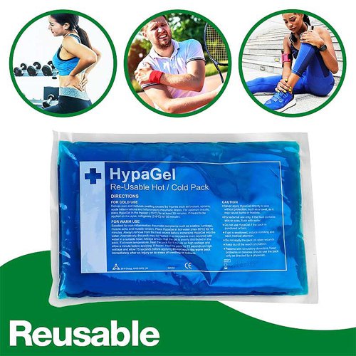 HypaGel Hot/Cold Pack Large Reusable 30x20cm 720g