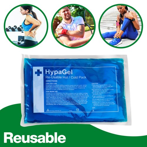 HypaGel Hot/Cold Pack Large Reusable 30x20cm 720g