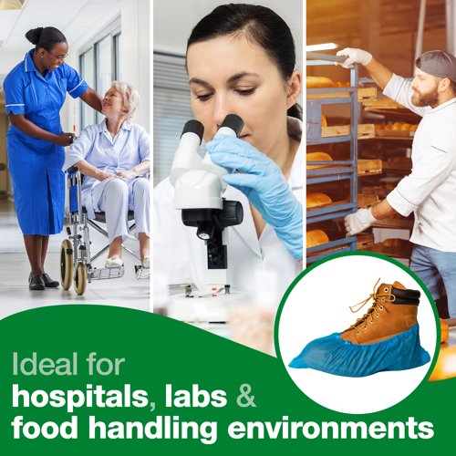 Disposable Overshoe Dispenser White Plastic Wall Mounted