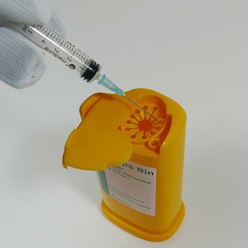 HypaClean Sharps Bin 0.35 litre