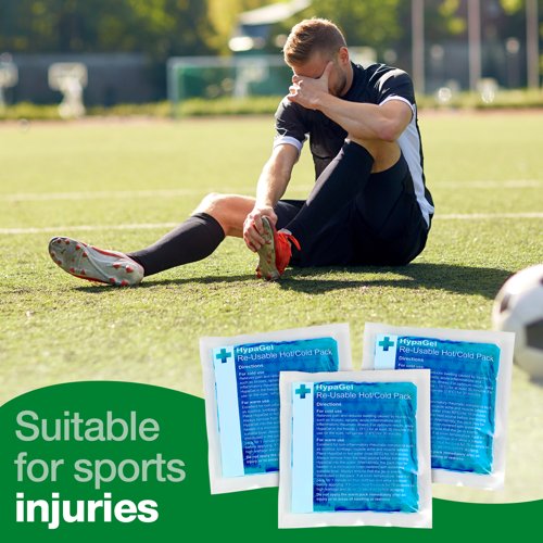 HypaGel Hot/Cold Pack Compact PK3 Reusable 13x14cm 140g