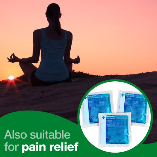 HypaGel Hot/Cold Pack Compact PK3 Reusable 13x14cm 140g