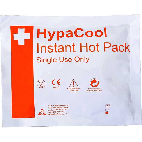 HypaCool Instant Hot Pack 24 Compact15cm x 12cm PK24