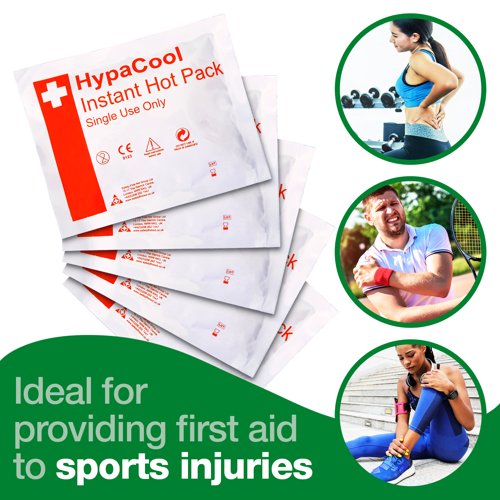 HypaCool Instant Hot Pack 24 Compact15cm x 12cm PK24