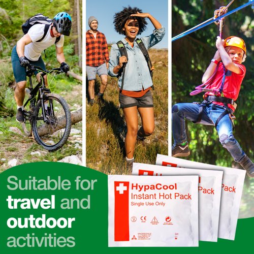 HypaCool Instant Hot Pack 24 Compact15cm x 12cm PK24
