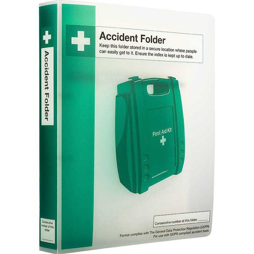 Accident Book Folder with Index for DPA Acc. Book