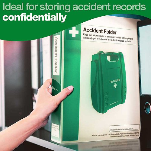Accident Book Folder with Index for DPA Acc. Book