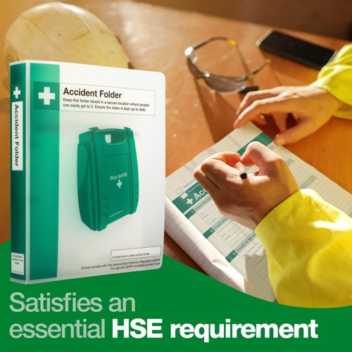 Accident Book Folder with Index for DPA Acc. Book