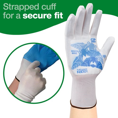 TurtleSkin CP Neon Insider 330 Gloves 1 Pair x Large