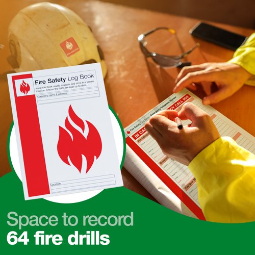 Fire Safety Log Book A4