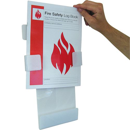 Fire Safety Log Book Station with Free Fire Safety Log Book A4
